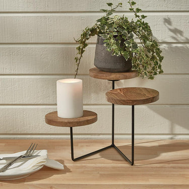 3 Tier Angled Serving Stand - Park Designs - The Fox Decor